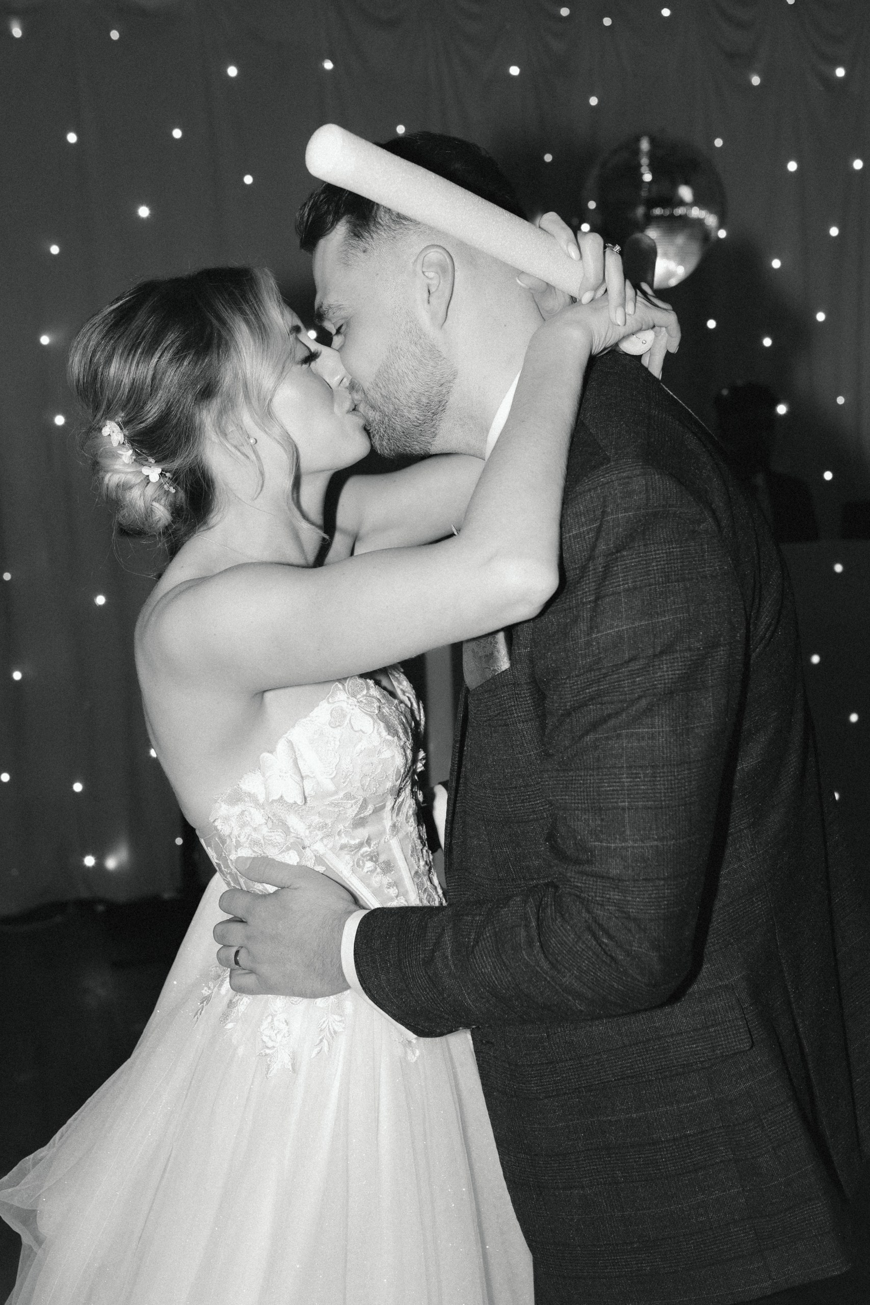 Wedding DJ hire in Leicester with guests dancing